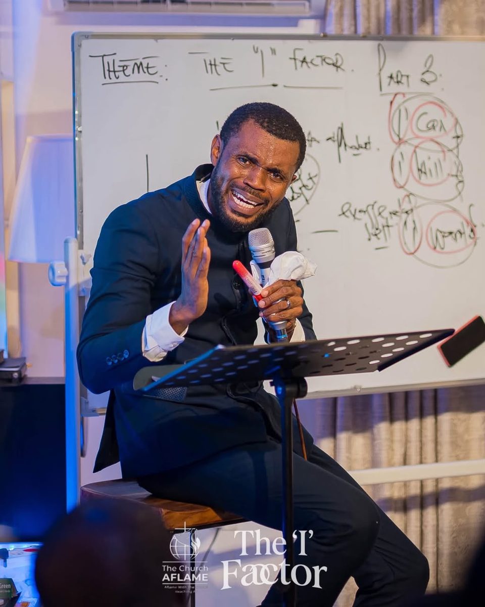 Minister teaching The I Factor Part 2